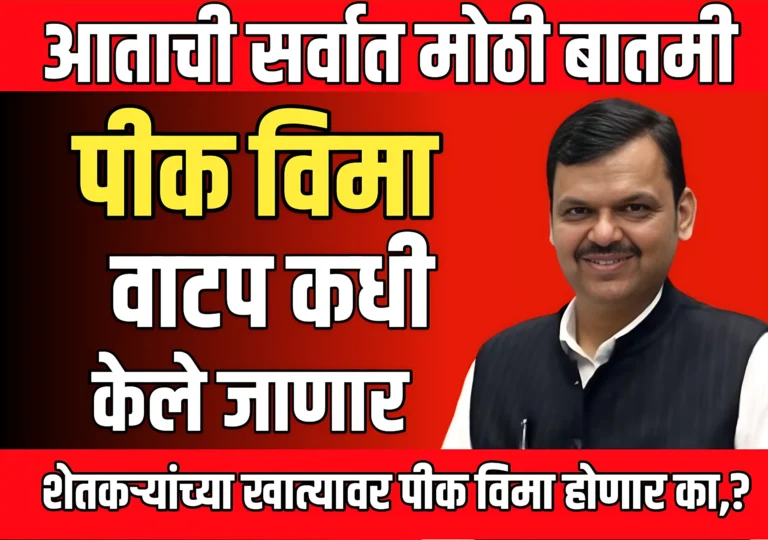 Pik Vima : अखेर पीक विमा वाटप का होत नाही ?