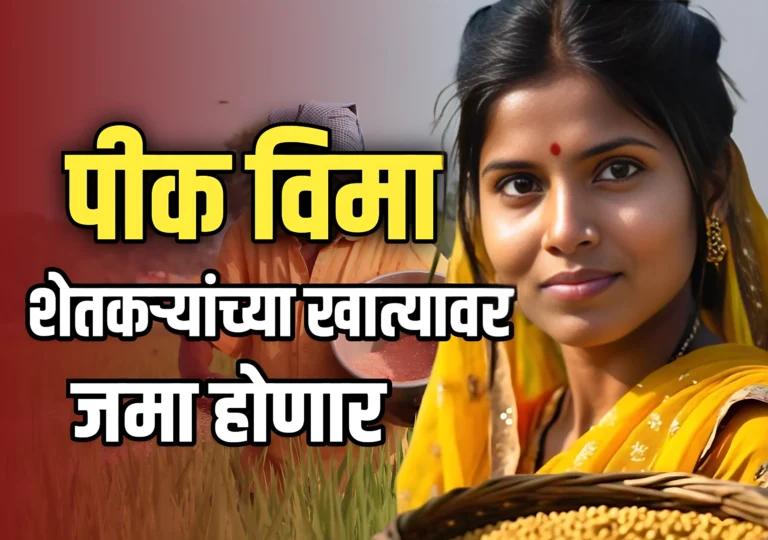 Pik Vima : अखेर शेतकऱ्यांच्या खात्यावर पीक विमा जमा होणार ?