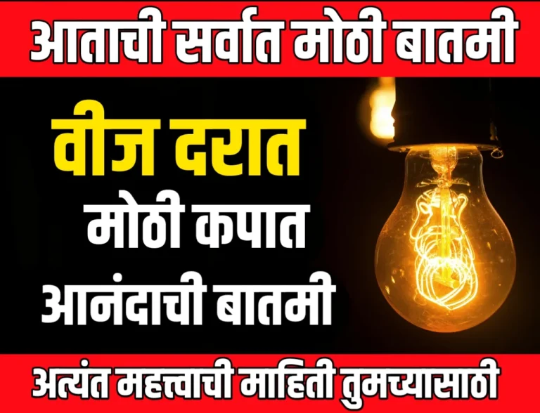 Cheap Electricity : महाराष्ट्रातील वीज ग्राहकांना आनंदाची बातमी | वीज दरात झाली मोठी कपात