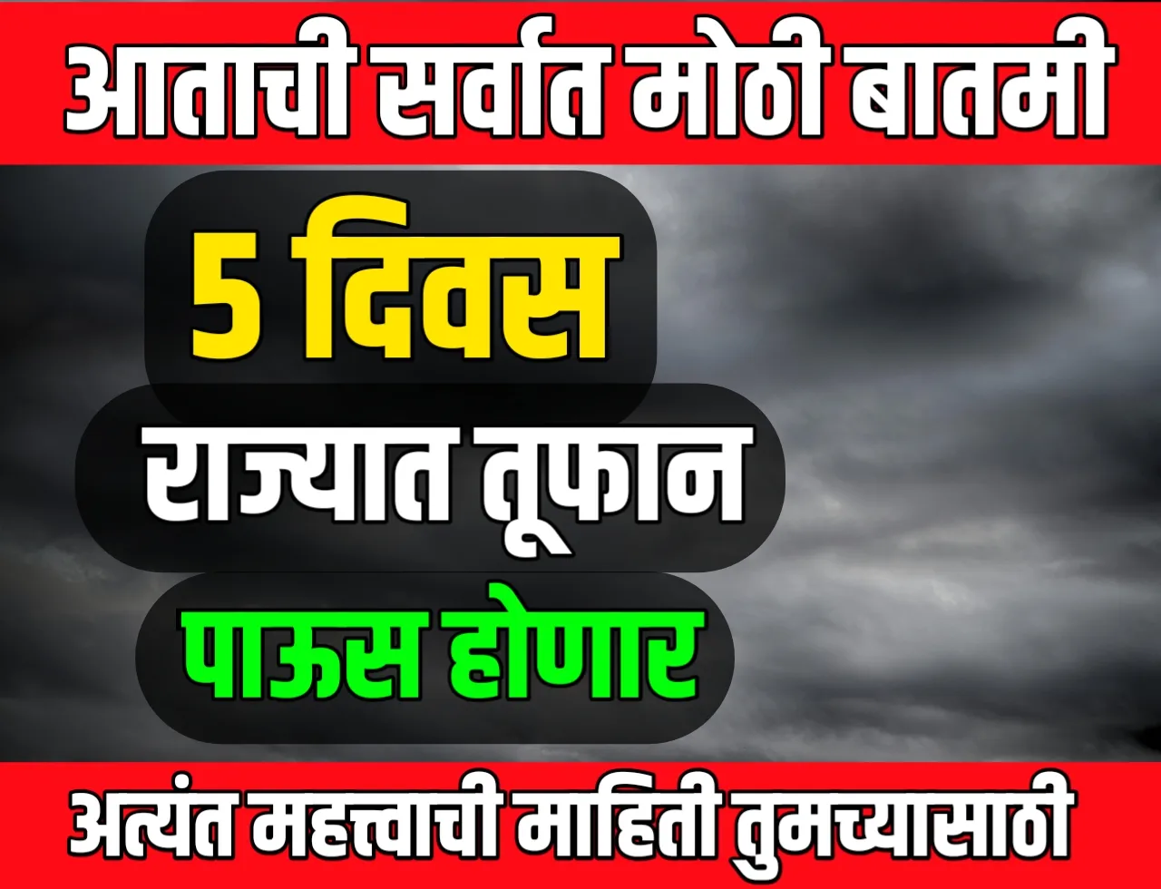 Monsoon Rain Update: भारतात पावसाचे प्रमाण वाढणार | 5 दिवसात बहूतांश भागात मुसळधार पाऊस पडणार
