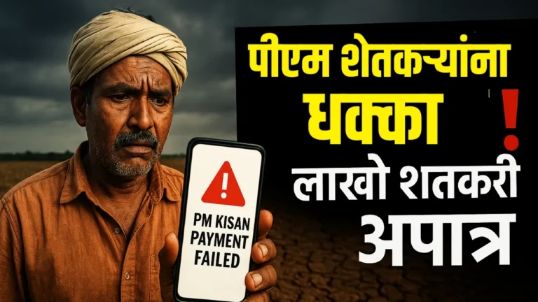 PM Kisan : पीएम किसान सन्मान निधी योजनेच्या 21व्या हप्त्यात तब्बल 2 लाख 48 हजारांहून अधिक लाभार्थी वंचित – शेतकऱ्यांमध्ये मोठी नाराजी
