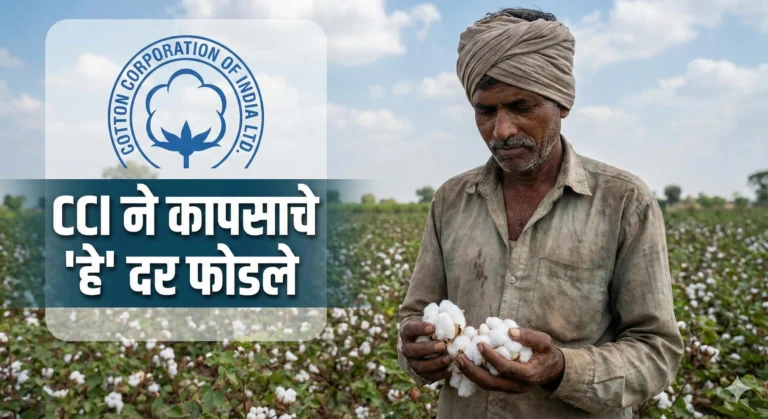 CCI ने कापसाचे 'हे' दर फोडले; व्यापाऱ्यांची झोप उडाली!