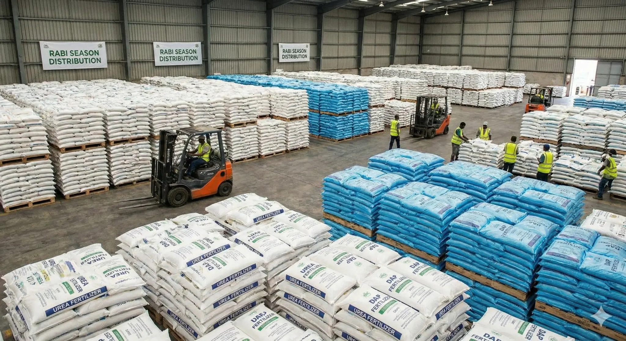 India Fertilizer Import Rise 2024Caption: रब्बी हंगामासाठी देशात खतांचा साठा करण्यासाठी आयातीत मोठी वाढ करण्यात आली आहे.