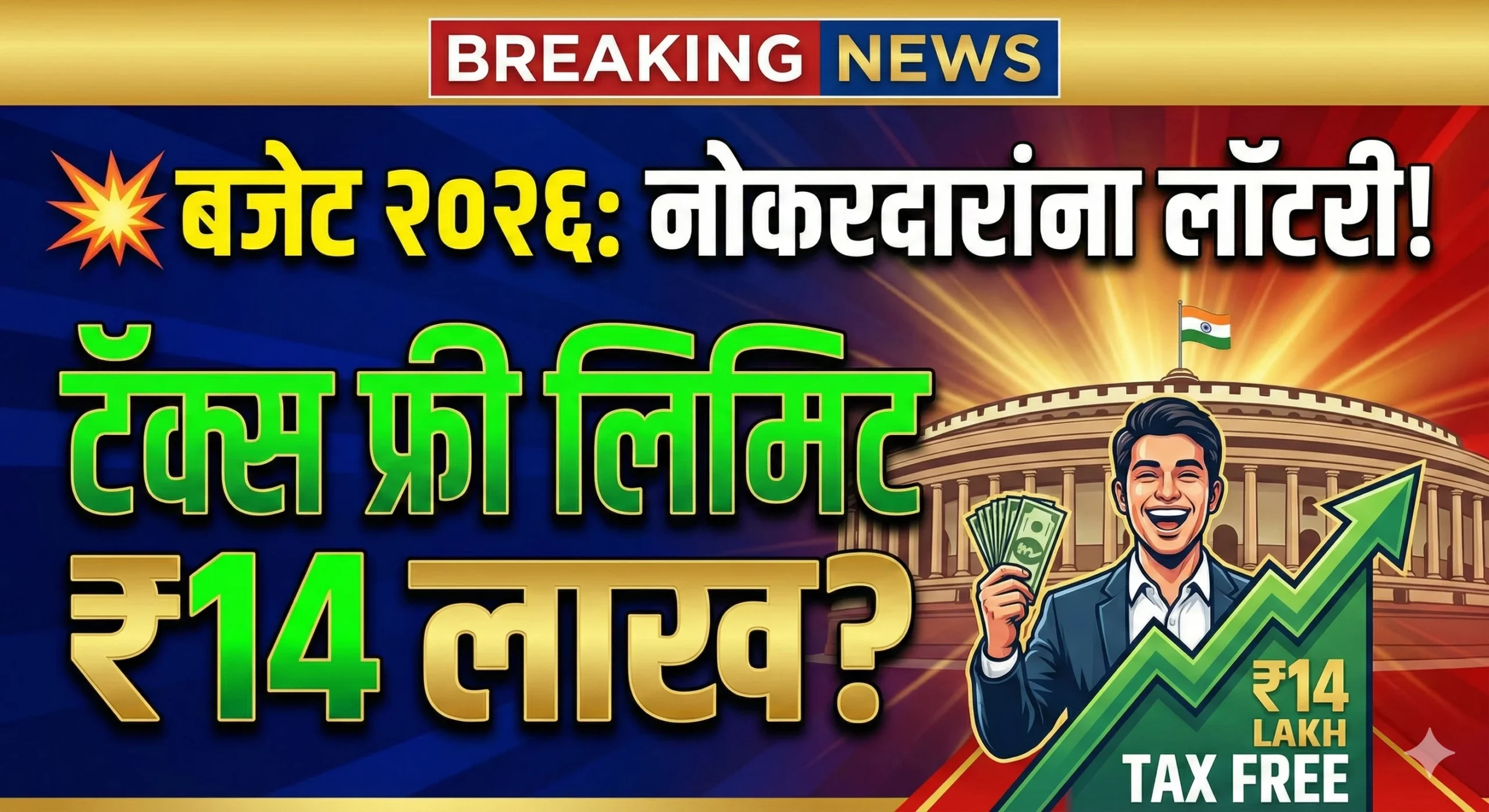 बजेट २०२६: नोकरदारांना टॅक्समध्ये सूट आणि शेतकऱ्यांना दिलासा? | Budget 2026 Marathi Report