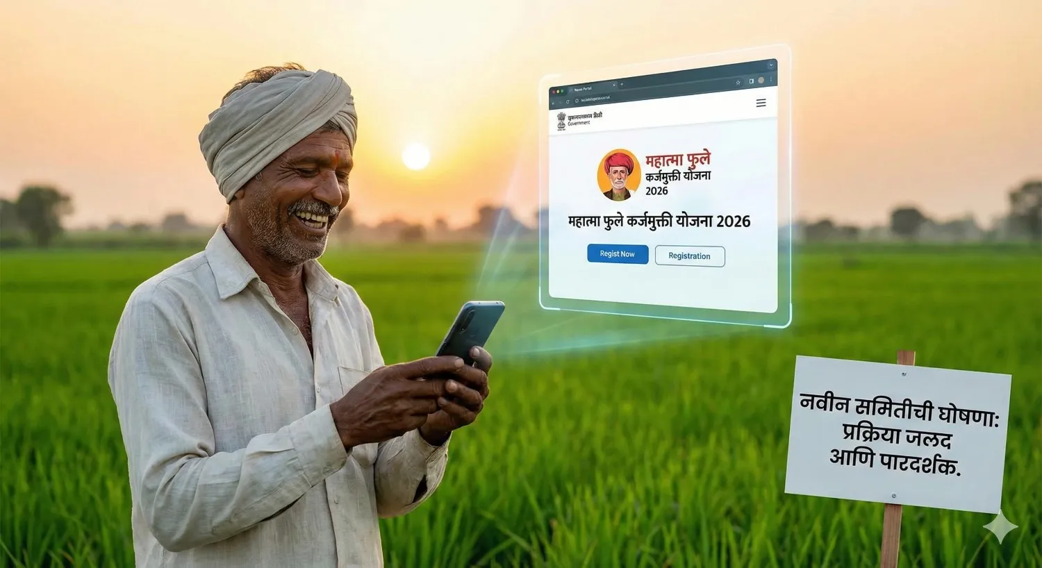 Karjmafi Update Today Maharashtra Farm Loan Waiver Scheme Portal
