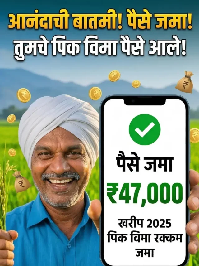 नुकसान भरपाई: आता ३ हेक्टरपर्यंत थेट बँक खात्यात मदत