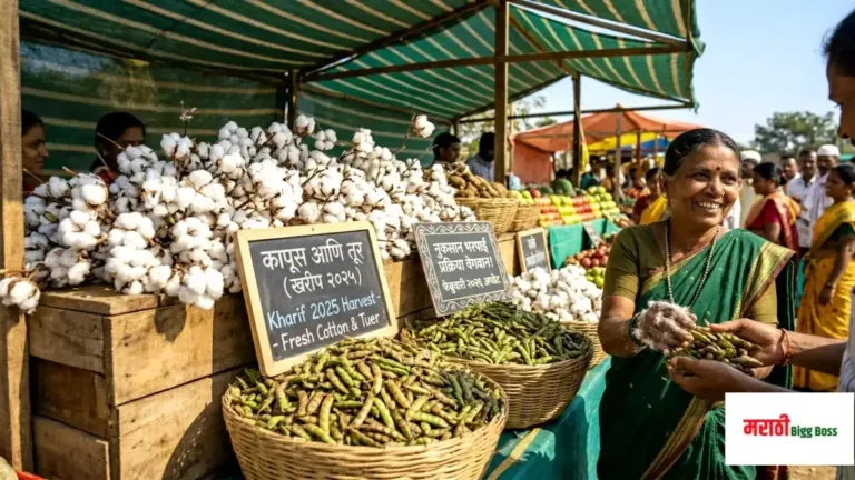 कापूस आणि तूर पीक नुकसान भरपाई २०२५-२६ अपडेट महाराष्ट्र (Kapus Tur Pik Vima Update)