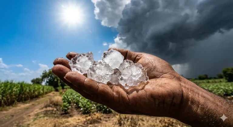 कडक उन्हाळ्यात गारपीट: महाराष्ट्रातील बदलत्या हवामानाचा अलर्ट