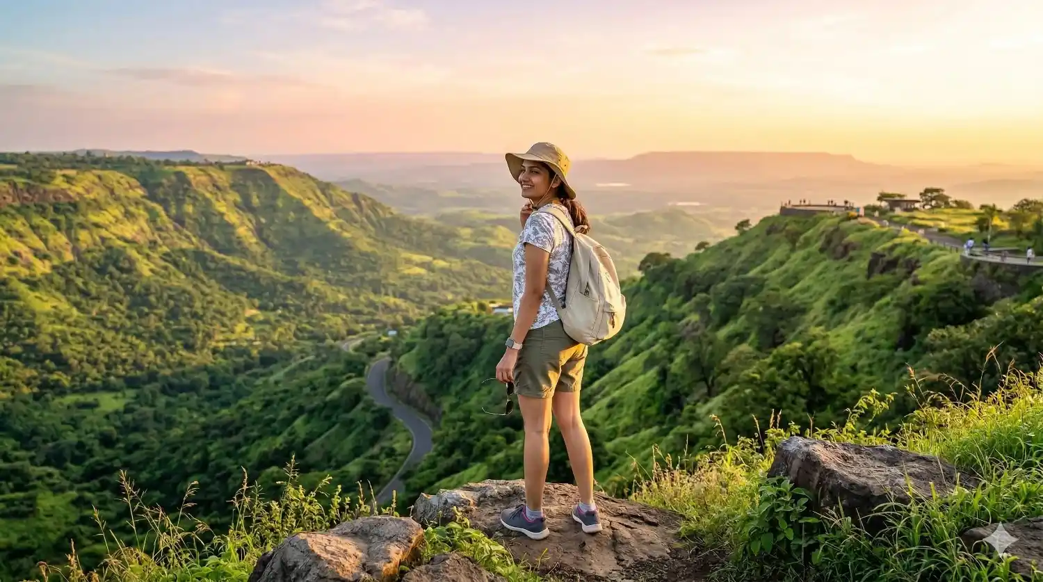 छत्रपती संभाजीनगरमधील उन्हाळ्यातील पर्यटन आणि थंड हवेची ठिकाणे दाखवणारे छायाचित्र.