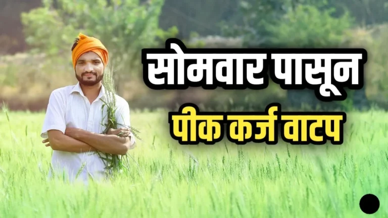 मध्यवर्ती बँक कडून शेतकऱ्यांना पीककर्ज उपलब्ध