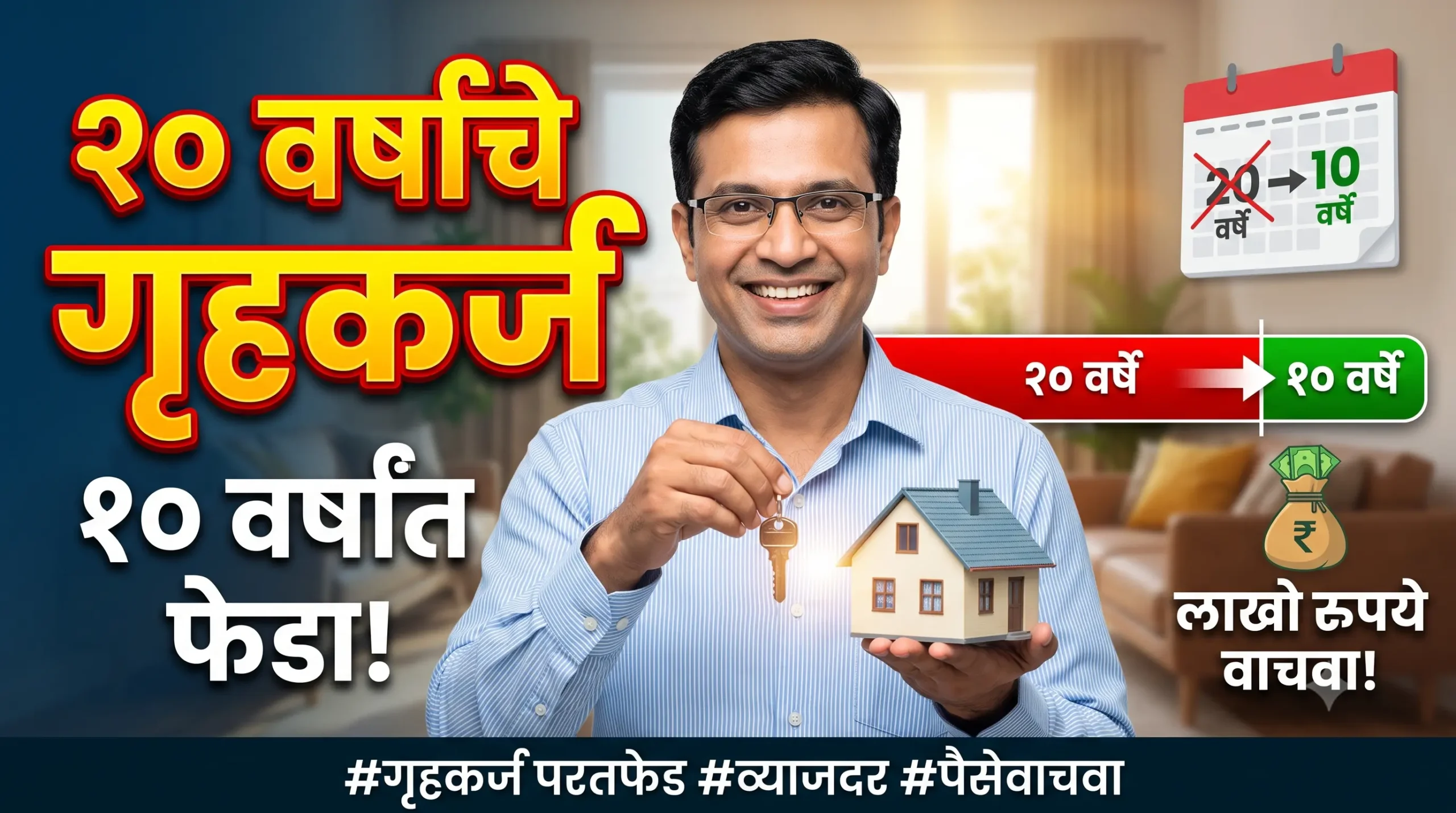 २० वर्षांचे गृहकर्ज १० वर्षांत कसे फेडायचे? बँकेला लाखो रुपये जास्तीचे देण्यापूर्वी ‘हे’ अचूक गणित समजून घ्या