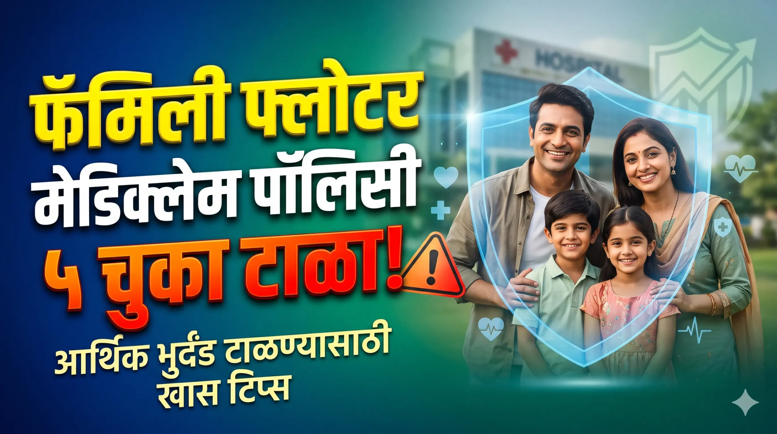 कुटुंबासाठी 'फॅमिली फ्लोटर हेल्थ इन्शुरन्स' घेताय? या ५ चुका टाळा, अन्यथा क्लेमच्या वेळी बसेल मोठा फटका!