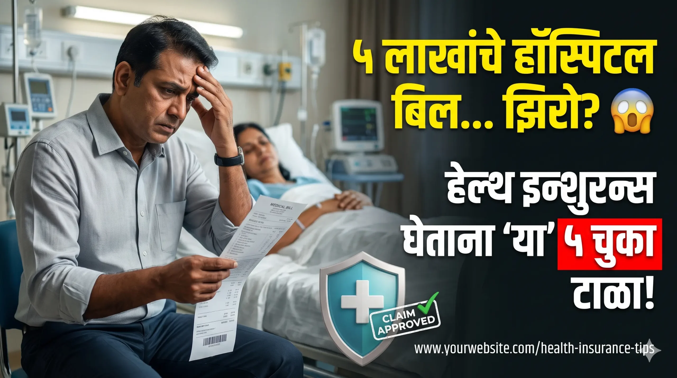 रुग्णालयाचे ५ लाखांचे बिल एका झटक्यात होईल शून्य! 'हेल्थ इन्शुरन्स' (Health Insurance) घेताना या ५ गोष्टी तपासा, अन्यथा होईल मोठे नुकसान
