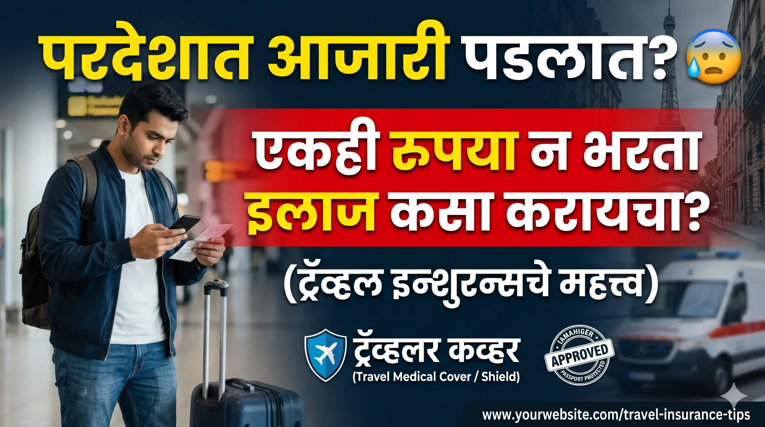 परदेशवारीची स्वप्ने पाहताय? पण ‘ट्रॅव्हल इन्शुरन्स’ (Travel Insurance) नसेल, तर एका आजारपणामुळे विकावे लागेल घर!